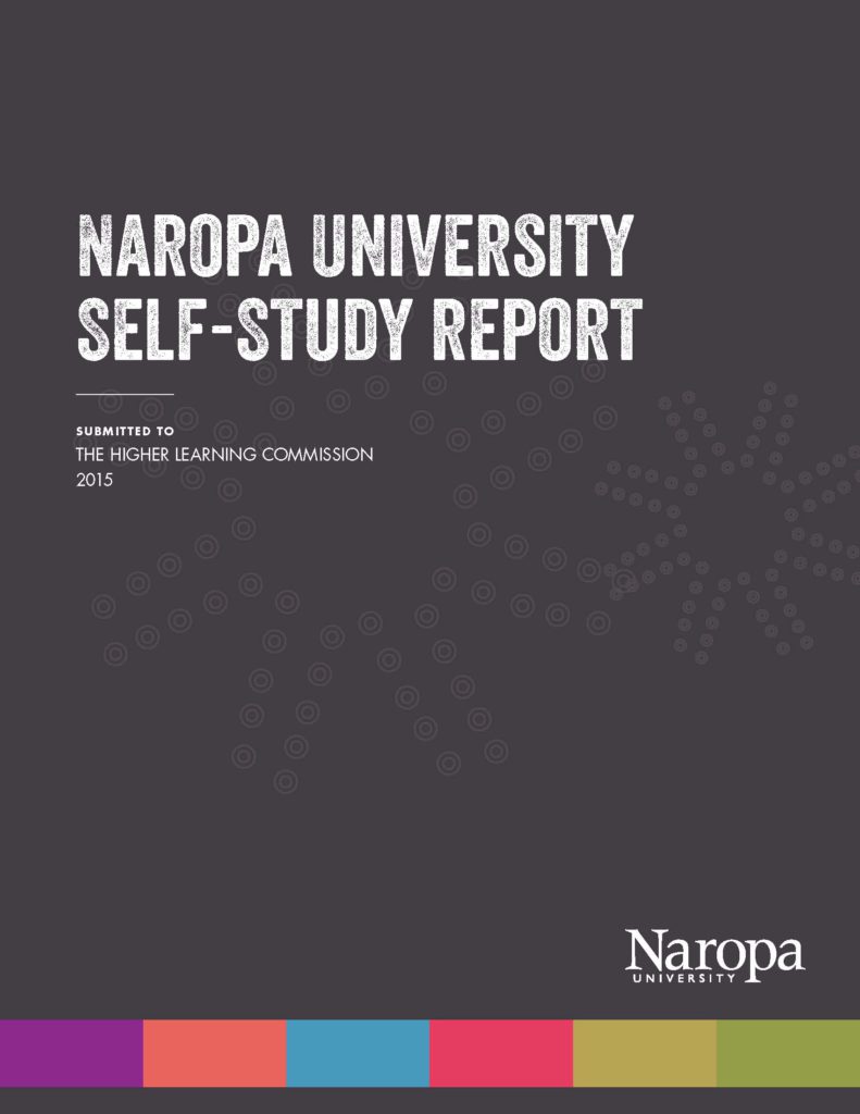 Naropa report cover