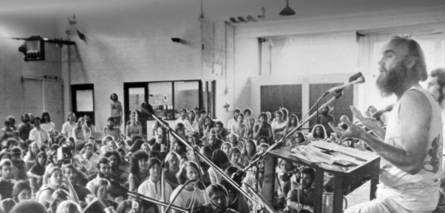 Ram Dass teaching at Naropa in 1974